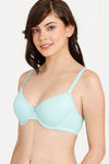 Rosaline Padded Wired Medium Coverage T-Shirt Bra - Aruba Blue — thumbnail 3